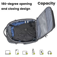 Sac à dos unisexe professionnel Oxford de qualité supérieure, étanche, antivol, durable, pour ordinateur portable et voyage, vente en gros