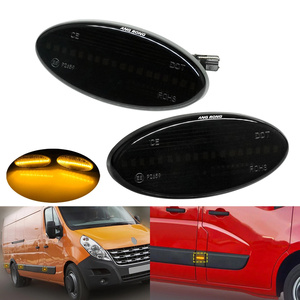 Luz Indicadora de Señal de Giro Lateral 261B08826R 261B00001R 93197564 4419475 2618000Q0A para Vauxhall <span class=keywords><strong>Opel</strong></span> <span class=keywords><strong>Movano</strong></span> MK2 <span class=keywords><strong>X62</strong></span> 2010+ - Product Image 1