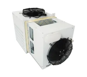 Unidade condensadora comercial do condensador da refrigeração do Monoblock da unidade para a sala fria fixada na parede