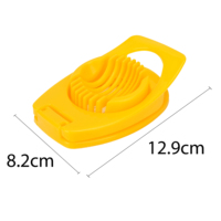 Coupe-œufs double fonction pratique pour œufs durs et conservés – Gadget de cuisine