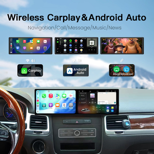 ZWNAV Double écran 9,1 pouces pour <span class=keywords><strong>Volkswagen</strong></span> Touareg 2011-2017 – Autoradio d'origine compatible haute performance avec lecteur Android 15 Plug & Play - Product Image 3