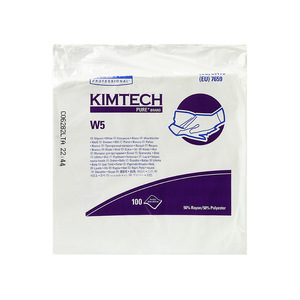 Paño de Limpieza para Laboratorio Kimberly-Clark W5, 9x9 Pulgadas, Capa Única, Antiestático, Libre de Polvo, Tela de Polipropileno Fundido - Product Image 4