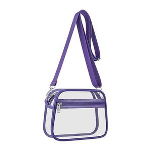 <span class=keywords><strong>Sac</strong></span> bandoulière transparent en PVC pour le sport et les activités de plein air, avec fermeture éclair, étanche, portable, design détachable - Product Image 5