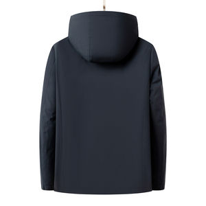 Veste à col amovible pour homme, collection printemps-automne 2025, manteau uni décontracté, mode masculine, confortable et populaire pour les affaires - Product Image 4