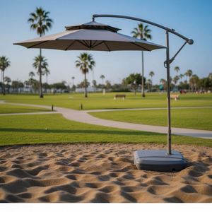 Parasols de plage et d'extérieur personnalisables pour jardin, terrasse et restaurant, avec base – Collection été 2026 – Vente en gros - Product Image 2