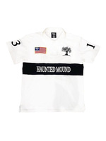 Polo à manches courtes pour homme, respirant, imprimé en 3D, motif lettres, style américain rétro, décontracté, coupe ample