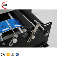 HZPK applicateur d'autocollants d'étiquettes pour boîtes de conserve petite étiqueteuse de bouteilles rondes en PET manuel de l'étiqueteuse