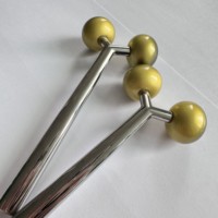 Masseur facial à rouleau en métal Masseur facial en ABS à rouleau de jade 3D de haute qualité pour les soins de la peau et anti-âge pour le corps et les cheveux