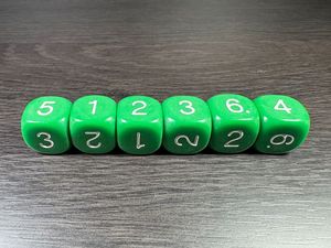 16มม. D6ตัวเลข1 2 3 4 5 6และลูกเต๋าเกมคณิตศาสตร์ - Product Image 6