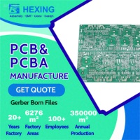 Usine de fabrication de circuits imprimés OEM, service à guichet unique, fabrication sur mesure de circuits imprimés à 4 couches FR-4 conformes à la norme ROHS, sans plomb, HASL/ENIG/OSP Hengxing