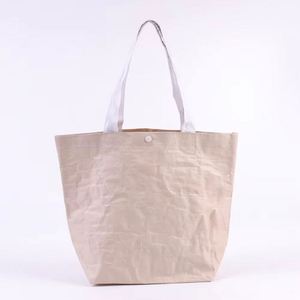 Sac de courses écologique imperméable à bandoulière, sac tissé en PP pour supermarché et épicerie - Product Image 2