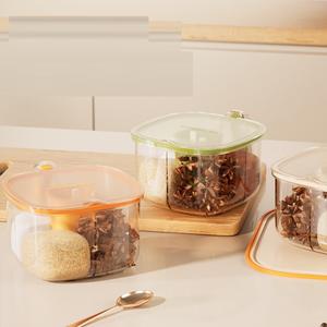 Nuevo Diseño: Caja de Condimentos de Cuatro Compartimentos para Sal y Pimienta, Organizador de Especias Popular para Múltiples Habitaciones - Product Image 4