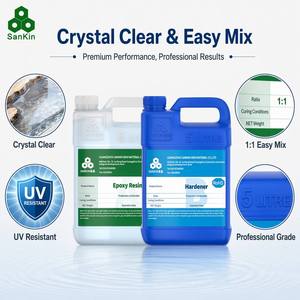 Deep Pour Crystal Clear 3:1 Epoxy <strong>Resin</strong> a and B Liquid Fast Cure Apoxy Epoxy <strong>Resin</strong> and Hardener for Crafts Arts Wood Tables - Product Image 3