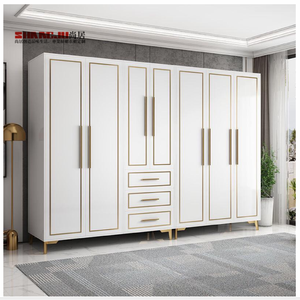 <span class=keywords><strong>2</strong></span> tür Schlafzimmer Schrank 3 Stück Set - Product Image 4