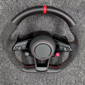 Assemblage de volant en cuir de Fiber de carbone de haute qualité pour Volkswagen <span class=keywords><strong>Golf</strong></span> <span class=keywords><strong>7</strong></span> MK7 GTI GTS POLO <span class=keywords><strong>GTD</strong></span> <span class=keywords><strong>accessoire</strong></span> de voiture modifié - Product Image 5