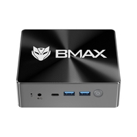 Mini PC BMAX B8 Plus Win 11 24 Go + 512 Go Intel Core I5-12600H Prise en charge de 3 moniteurs Sortie Mini PC Bmax