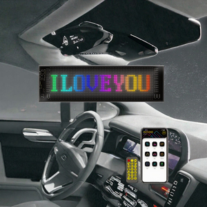 Tùy chỉnh 5V ứng dụng điều khiển LED ma trận Bảng điều chỉnh hiển thị môi trường xung quanh ánh sáng linh hoạt lập trình xe dấu hiệu Sticker DRL loại tự động - Product Image 3