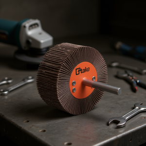 Disco Abrasivo de Tela Ttake de 25x15 mm, Grano 240, con Vástago para Pulir - Product Image 3