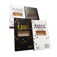 Caja de Papel para Uñas de Color Personalizada ZJ-053 con Ventana, Caja de Papel con Etiqueta Privada
