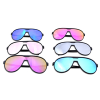 Prix d'usine Lentille surdimensionnée Lunettes de soleil Logo personnalisé Anti Corrosion par Eau de mer Lunettes de soleil de plage en plein air