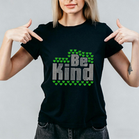 Nouveau design, thème gentillesse, transfert de strass, vente en gros, transfert thermique de haute qualité pour T-shirt
