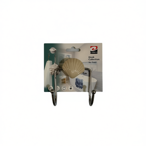 Hook Collection No Trace Shell Design Bathroom Towel Hooks 12 Pack - Product Image 1