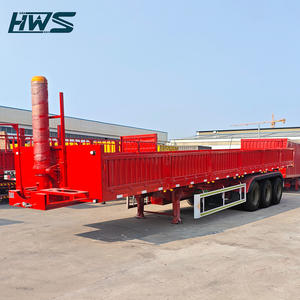 Chine Usine Directe Personnalisé Pas Cher 3 Essieux Standard Box Demi <span class=keywords><strong>Suspendu</strong></span> 60Ton Semi <span class=keywords><strong>Remorque</strong></span> pour L'exportation - Product Image 2