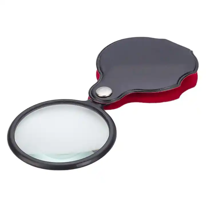Source new arrival 50MM 8X Mini Pocket Folding Jewelry Magnifier Magnifying  Eye Glass Loupe Lens on m.