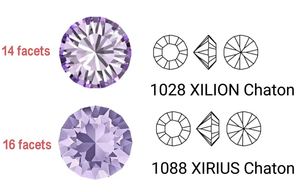 Kristal Imitasi Kristal Austria Swarovski AB 14-Facet, Cocok untuk Pembuatan Perhiasan Tatah, Kalung dan Gelang DIY - Product Image 3