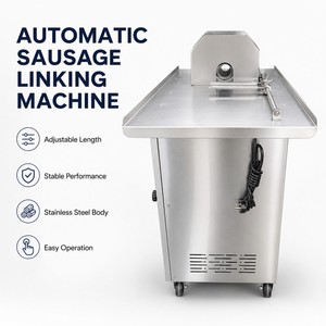 Machine industrielle automatique pour le torsion, la coupe et le nouage de saucisses, avec fonction de liage pour <span class=keywords><strong>chorizo</strong></span> - Product Image 6