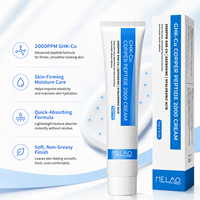 Crème Visage Hydratante Anti-Âge GHK-Cu au Peptide de Cuivre Bleu Marque Blanche – Hydratation Profonde, Lissante et Éclaircissante pour Peaux Ternes