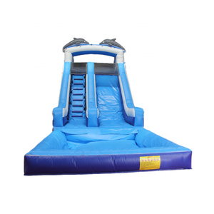 Khuyến mãi lớn: Phao trượt nước thương mại, phao trượt nước có hồ bơi, phao trượt nước cho người lớn - Product Image 2