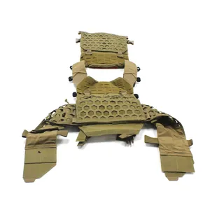CXXM Battlefield 1000D/500D Cordura Protective Vest Quick Replacement Tactical Vest With Molle System Suede Fabric