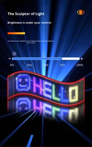 Lumière de voiture dynamique clignotante Devil's Eye 24V 0.3W et autocollant Devil Eyes pour la décoration de la lunette arrière de petite berline - Product Image 6