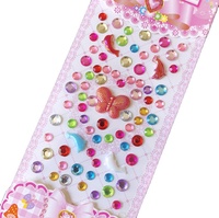 Autocollant en cristal personnalisé, autocollant en diamant pour tasse, autocollant en strass, papillon, bijoux pour le corps, autocollant pour bricolage