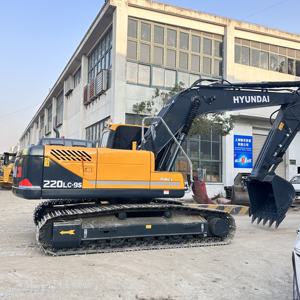 سعر مزاد حفارة هيونداي R220-9S الهيدروليكية ذات الجنزير بوزن 22 طن من كوريا، آلات مستعملة - Product Image 2