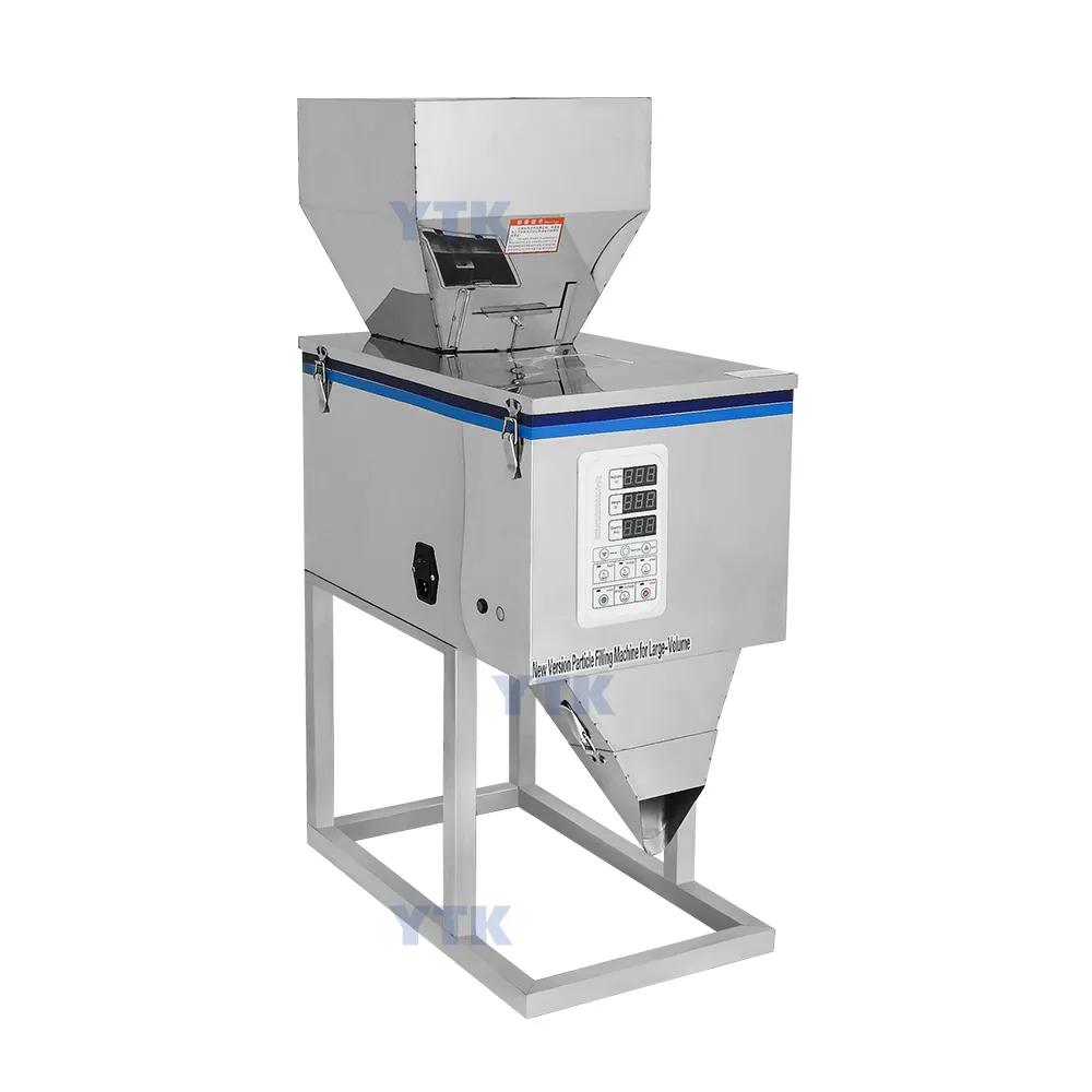 YTK-W999 Flour Powder Filler Machine 25-999g Automatic Coffee Beans Particle Weighing Filling Machine