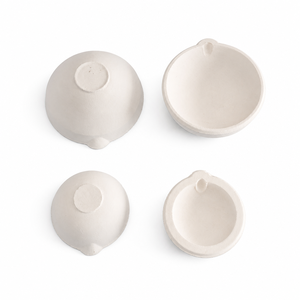 Crucible en porcelaine de 100 ml pour <span class=keywords><strong>le</strong></span> traitement par allumage en laboratoire céramique industriel - Product Image 1