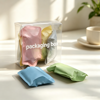 Boîtes cadeaux en plastique acétate PET transparent pour l'emballage de lingerie, de sous-vêtements et de vêtements