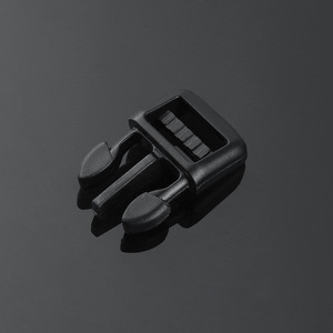 Metal Side Release Buckle DZB063-15 Black And Silver For Bags Fasteners Durable Adjustable <b>Webbing</b> Hardware Accessories - Product Image 2