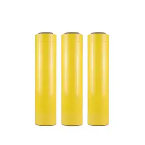 Pangda Factory Industrial Use Pack Polyethylene Yellow Stretch Film