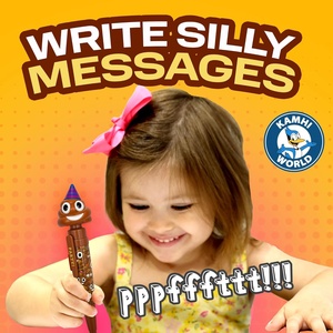 Stylo à <span class=keywords><strong>caca</strong></span> de péter avec plusieurs sons drôles Cadeau de nouveauté parfait pour les enfants - Product Image 4