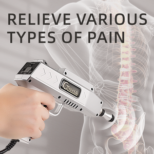 Pistol Aktivator <span class=keywords><strong>Chiropractic</strong></span> dengan Berbagai Lampiran (Baja Tahan Karat) Plug-In untuk Penyesuaian Tulang Belakang, Pergelangan Tangan, Pergelangan Kaki, TMJ, dan Penggunaan pada Tubuh - Product Image 4