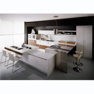 Mix colors multi styles fancy kitchen ideas special design kitchen cabinet sets