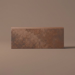Skirting Argile Brun Mate 8x20 Cm Matt Rectified Edge 14 Mm Thickness - Product Image 1