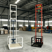 Hydraulischer Heim-Aufzug, Plattform-Lift, Elektrischer Kleinlastenaufzug für Außenbereich, Lastenaufzug für Lagerhallen