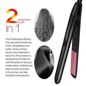 Professional Hair Straightener Brush <strong>Flat</strong> <strong>Iron</strong> Straightening <strong>Iron</strong> Plank <strong>Tongs</strong> Ironing Hair Straightener Curler - Product Image 5