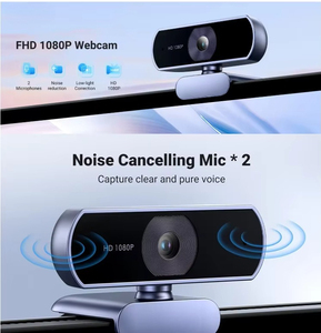 <span class=keywords><strong>Webcam</strong></span> Full HD 1080P avec microphone, caméra USB pour ordinateur portable, ordinateur de bureau, diffusion en direct, vidéoconférence, travail - Product Image 2