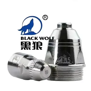 Plasma Torch Nozzles Black wolf P80 good quality long service life nozzle