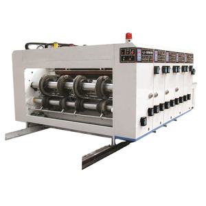 Máy in Giấy gợn sóng tự động 4 màu carton flexo in rãnh máy cắt bế - Product Image 2